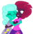 Size: 954x1001 | Tagged: safe, artist:徐詩珮, fizzlepop berrytwist, glitter drops, tempest shadow, equestria girls, g4, my little pony: the movie, base used, equestria girls-ified, female, hug, lesbian, ship:glittershadow, shipping, simple background, transparent background