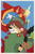 Size: 1440x2154 | Tagged: safe, artist:aaronmk, yona, pony, yak, g4, bow, clothes, cloven hooves, communism, female, flag, gun, hair bow, hammer and sickle, hat, mongolia, monkey swings, pkm, ponified, quadrupedal, smiling, uniform, ushanka, weapon