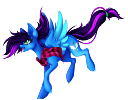 Size: 3000x2356 | Tagged: safe, artist:sodapopfairypony, oc, oc only, oc:dashing art, pegasus, pony, clothes, female, glasses, high res, mare, scarf, simple background, solo, transparent background