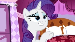 Size: 1280x720 | Tagged: safe, screencap, rarity, pony, g4, she's all yak, female, mare, solo