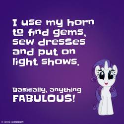 Size: 960x960 | Tagged: safe, rarity, pony, g4, official, cute, fabulous, facebook, raribetes, rarity month