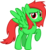 Size: 1380x1500 | Tagged: safe, artist:ravirr94, oc, oc only, oc:watermelon frenzy, pegasus, pony, food, smiling, solo, standing, vector, watermelon