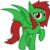 Size: 1495x1494 | Tagged: safe, artist:ravirr94, oc, oc only, oc:watermelon frenzy, bat pony, pony, fangs, food, old design, smiling, solo, standing, watermelon, wings