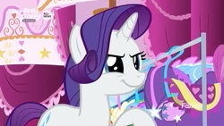 Size: 1280x720 | Tagged: safe, screencap, rarity, pony, g4, she's all yak, female, mare, solo