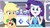 Size: 1280x720 | Tagged: safe, screencap, applejack, rarity, camping must-haves, equestria girls, g4, my little pony equestria girls: better together, barrette, bed, bracelet, clothes, cutie mark on clothes, door, dresser, duo, female, geode of shielding, geode of super strength, grin, jewelry, looking at you, magical geodes, makeup, rarity peplum dress, rarity's bedroom, shirt, sleeveless, smiling