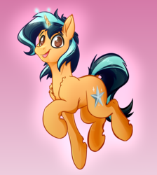 Size: 3400x3800 | Tagged: safe, artist:witchtaunter, oc, oc only, pony, unicorn, commission, happy, high res, solo