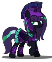 Size: 1150x1374 | Tagged: safe, artist:nightfallart32, oc, oc only, oc:night fall, pegasus, pony, umbrum, armor, armor skirt, base used, clothes, costume, ear piercing, earring, female, halloween, halloween 2018, halloween costume, holiday, jewelry, knight, mare, necklace, piercing, simple background, skirt, solo, transparent background