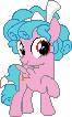 Size: 66x106 | Tagged: safe, cozy glow, pony, g4, 16 colors, female, pixel art, solo, trace