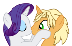 Size: 913x588 | Tagged: safe, artist:3d4d, ragamuffin (g4), rarity, pony, equestria girls, equestria girls series, g4, spring breakdown, spoiler:eqg series (season 2), base used, equestria girls ponified, female, kissing, male, ponified, rarimuffin, shipping, straight