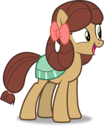 Size: 1508x1835 | Tagged: safe, artist:frownfactory, yona, pony, g4, she's all yak, .svg available, female, mare, ponified, pony yona, simple background, smiling, solo, species swap, svg, transparent background, vector