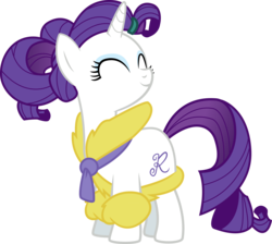 Size: 3841x3448 | Tagged: safe, artist:stimpyrules, rarity, pony, unicorn, g4, green isn't your color, .ai available, alternate hairstyle, bathrobe, clothes, cute, eyes closed, female, high res, mare, raribetes, robe, simple background, smiling, solo, spa robe, transparent background, vector