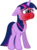 Size: 608x823 | Tagged: safe, artist:rhubarb-leaf, twilight sparkle, pony, unicorn, friendship is magic, g4, blushing, burning, female, floppy ears, flushed face, mare, puffy cheeks, simple background, solo, spicy, sweat, teary eyes, transparent background, unicorn twilight, vector