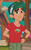 Size: 449x720 | Tagged: safe, screencap, sci-twi, timber spruce, twilight sparkle, equestria girls, g4, my little pony equestria girls: legend of everfree, arm behind back, camp everfree logo, camp everfree outfits, clothes, cropped, male, offscreen character, shorts, smiling