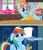 Size: 1244x1448 | Tagged: safe, edit, edited screencap, screencap, rainbow dash, windy whistles, pegasus, pony, g4, parental glideance, crying, female, mother and daughter, sad