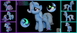 Size: 5834x2500 | Tagged: safe, artist:kiashone, trixie, pony, g4, female, irl, photo, plushie