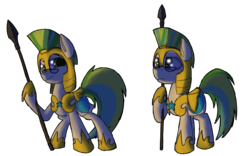 Size: 4000x2500 | Tagged: safe, artist:sweetbrew, oc, oc only, oc:shell watch, pony, armor, royal guard, royal guard armor, simple background, sketch, transparent background