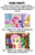 Size: 800x1255 | Tagged: safe, applejack, fluttershy, pinkie pie, twilight sparkle, pony, g4, hub logo, hubble, random fact, sound effects, the hub, trivia