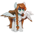 Size: 2265x2195 | Tagged: safe, artist:devi_shade, oc, oc only, oc:scarlett drop, pegasus, pony, female, high res, solo