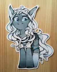 Size: 1080x1350 | Tagged: safe, artist:lispp, earth pony, pony, clothes, craft, papercraft, solo