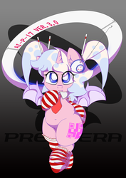 Size: 2480x3508 | Tagged: safe, artist:patoriotto, oc, oc only, oc:preopera, pony, clothes, high res, socks, solo, striped socks