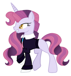 Size: 928x996 | Tagged: safe, artist:musical-medic, oc, oc only, oc:astral projection, pony, unicorn, base used, clothes, magical lesbian spawn, male, offspring, parent:rarity, parent:sassy saddles, parents:rarisaddles, simple background, solo, stallion, transparent background