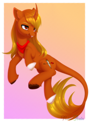 Size: 2166x2968 | Tagged: safe, artist:nika-rain, oc, oc only, pony, unicorn, full body, high res, prize, simple background, solo