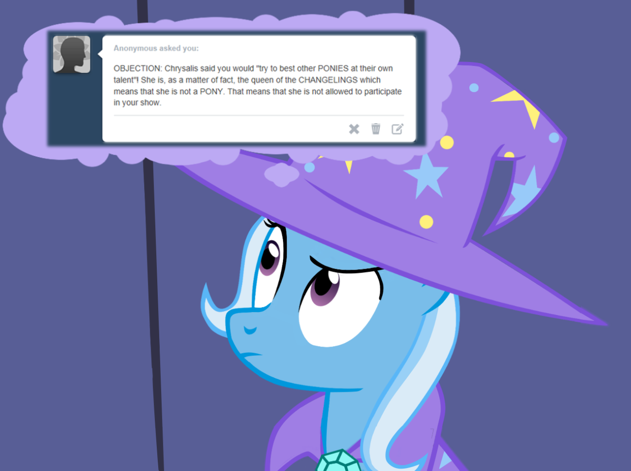 2040732 Safe Artist Evil Dec0y Trixie Pony Unicorn Comic Trixie