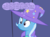 Size: 1280x957 | Tagged: safe, artist:evil-dec0y, trixie, pony, unicorn, comic:trixie vs., g4, cape, clothes, female, hat, mare, solo, thought bubble, trixie's cape, trixie's hat