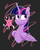 Size: 1200x1500 | Tagged: safe, artist:endertony, twilight sparkle, alicorn, pony, g4, blushing, bust, cutie mark, female, mare, portrait, simple background, smiling, solo, twilight sparkle (alicorn)