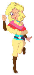 Size: 1770x3900 | Tagged: safe, artist:bofirix, paprika (tfh), alpaca, human, them's fightin' herds, clothes, community related, female, humanized, simple background, solo, transparent background