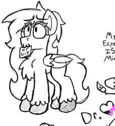 Size: 1601x1759 | Tagged: safe, artist:drheartdoodles, oc, oc:mamma, clydesdale, pegasus, pony, female, male, solo