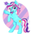 Size: 1280x1302 | Tagged: safe, artist:pokeponyeq, oc, oc only, oc:crystal skylight, pony, unicorn, base used, deviantart watermark, female, magic, mare, obtrusive watermark, rearing, solo, watermark