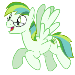 Size: 2140x2140 | Tagged: safe, oc, oc only, oc:shell watch, pegasus, pony, glasses, high res, solo