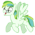 Size: 2140x2140 | Tagged: safe, oc, oc only, oc:shell watch, pegasus, pony, glasses, high res, solo