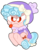 Size: 565x705 | Tagged: safe, artist:pinkiespresent, cozy glow, pony, frenemies (episode), g4, angry, clothes, cozy glow is not amused, cozybetes, crossed hooves, cute, female, filly, foal, madorable, sitting, solo, tongue out, white pupils, winter outfit