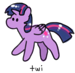 Size: 543x528 | Tagged: safe, artist:s-a-ns, twilight sparkle, alicorn, pony, g4, cute, dot eyes, female, simple background, simplistic art style, solo, transparent background, twiabetes, twilight sparkle (alicorn)
