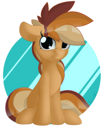 Size: 3300x4038 | Tagged: safe, artist:notmywing, earth pony, pony, simple background, sitting, solo, transparent background