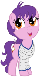 Size: 500x925 | Tagged: safe, artist:sixes&sevens, earth pony, pony, clothes, doctor who, female, filly, ponified, shirt, simple background, solo, susan foreman, transparent background