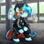 Size: 4000x4000 | Tagged: safe, artist:witchtaunter, oc, oc only, oc:blue, pony, unicorn, absurd resolution, alcohol, commission, meme, russian, slav, solo, vape, vodka