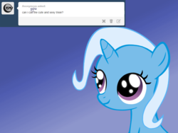 Size: 1200x900 | Tagged: safe, artist:evil-dec0y, trixie, pony, unicorn, comic:trixie vs., comic:trixie vs. the moon, g4, age regression, cute, female, filly, filly trixie, solo, younger
