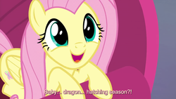 Size: 1920x1080 | Tagged: safe, screencap, fluttershy, pegasus, pony, g4, sweet and smoky, cute, female, mare, shyabetes