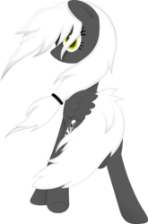 Size: 1227x1861 | Tagged: safe, artist:zacatron94, oc, oc only, oc:captain white, pegasus, pony, female, mare, simple background, solo, transparent background