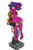 Size: 800x1200 | Tagged: safe, artist:threetwotwo32232, sunset shimmer, oc, oc:fizzy pop, giraffe, equestria girls, g4, female, mlem, scale, silly, tongue out