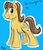 Size: 2331x2708 | Tagged: safe, artist:siggyderp, caramel, earth pony, pony, g4, blushing, carabetes, full body, high res, male, signature, smiling, solo, stallion, text