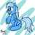 Size: 2376x2373 | Tagged: safe, artist:siggyderp, oc, oc only, oc:blue brush, earth pony, pony, full body, high res, male, signature, solo, stallion