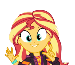 Size: 965x843 | Tagged: safe, edit, edited screencap, editor:wallblush, screencap, sunset shimmer, equestria girls, equestria girls series, g4, how to backstage, spoiler:eqg series (season 2), background removed, female, simple background, solo, transparent background