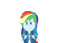 Size: 424x293 | Tagged: safe, edit, edited screencap, editor:wallblush, screencap, rainbow dash, equestria girls, g4, my little pony equestria girls: better together, run to break free, background removed, female, geode of super speed, magical geodes, not a vector, solo