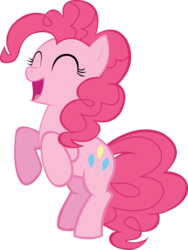 Size: 3500x4645 | Tagged: safe, artist:peachspices, pinkie pie, earth pony, pony, g4, female, simple background, solo, teenager, transparent background, vector