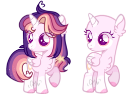 Size: 1280x956 | Tagged: dead source, safe, artist:moon-rose-rosie, oc, oc only, oc:celestial moon, alicorn, pony, bald, female, filly, magical lesbian spawn, offspring, parent:rainbow dash, parent:twilight sparkle, parents:twidash, simple background, solo, transparent background, two toned wings, wings