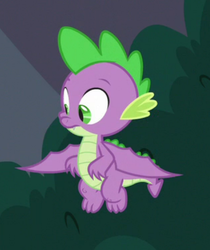 Size: 472x561 | Tagged: safe, screencap, spike, dragon, g4, the point of no return, claws, cropped, male, winged spike, wings